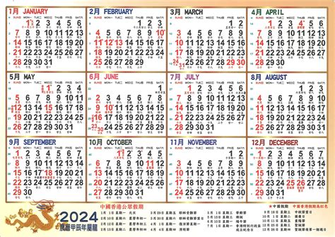 2024年係咩年|2024年陰曆陽曆對照表，2024年農曆陽曆表帶天干地支，2024日。